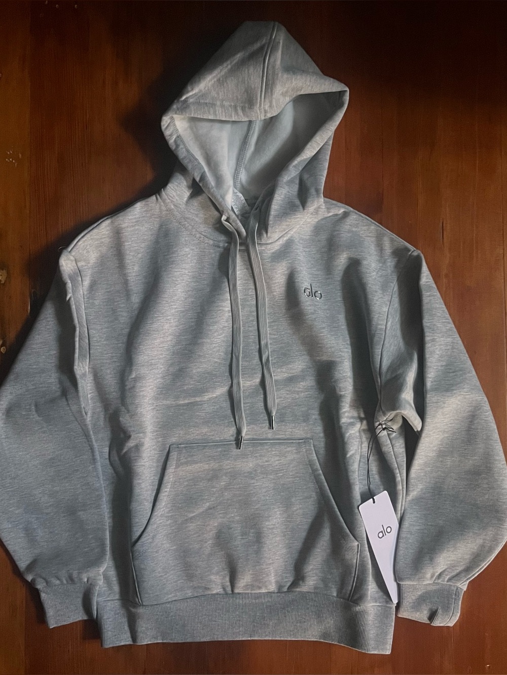Alo Yoga Hoodie Grey Small